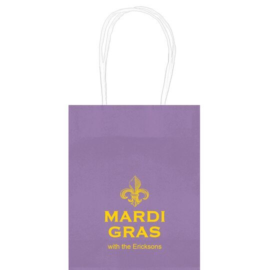 Mardi Gras Mini Twisted Handled Bags